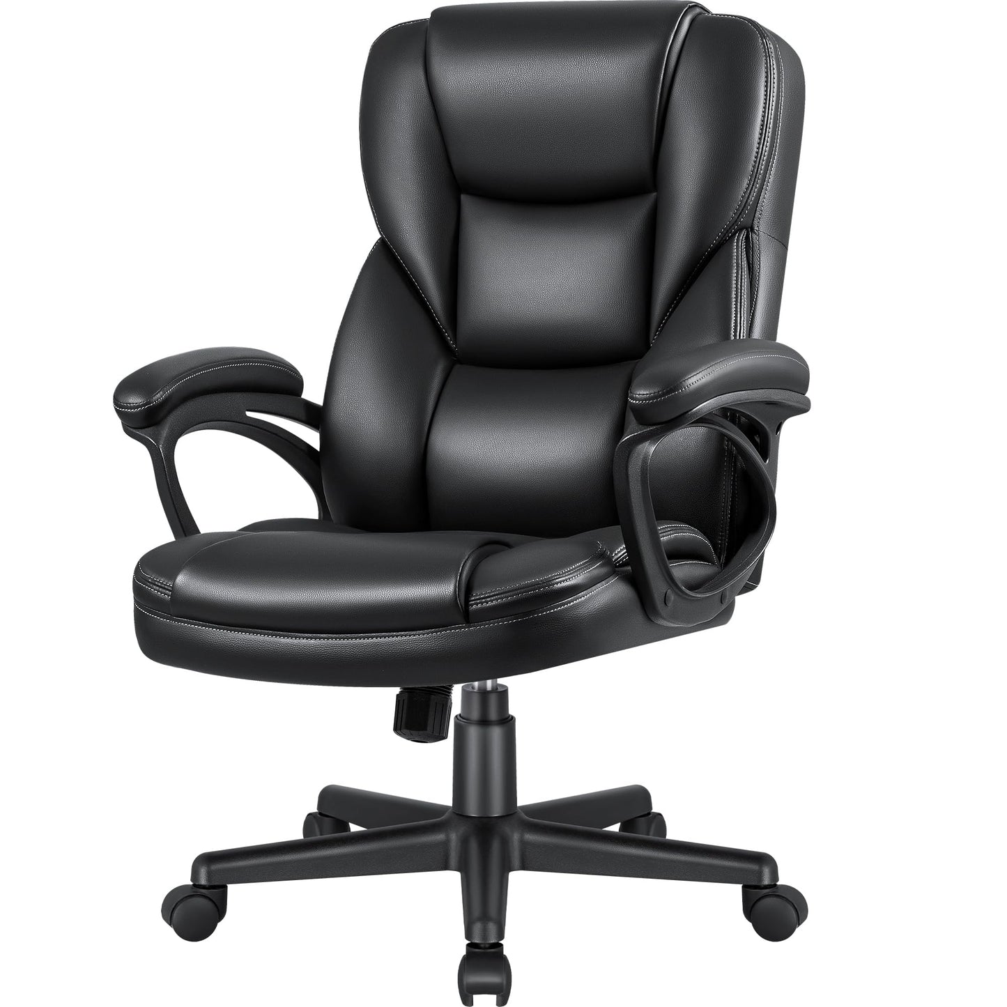 JUMMICO Executive High-Back Office Chair — Black