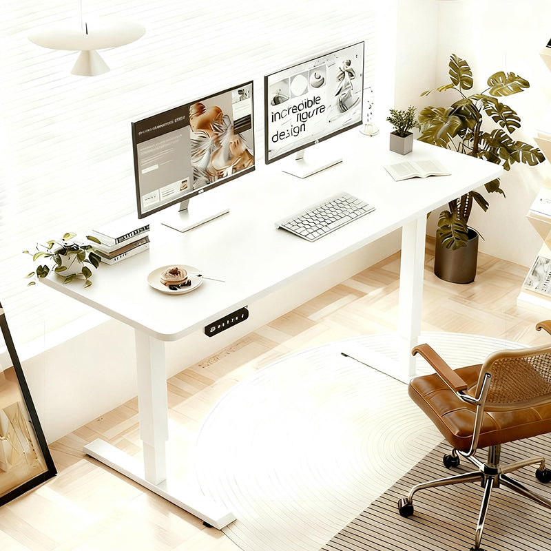 Electric Standing Desk - White