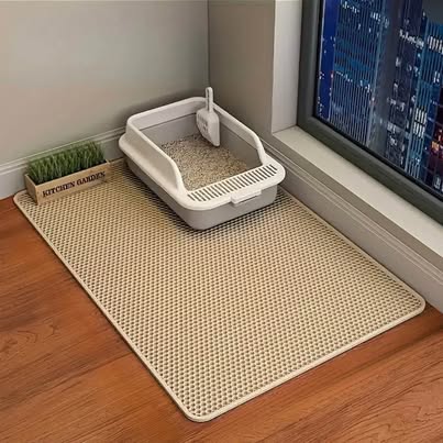 Honeycomb Cat Litter Mat – Brand New