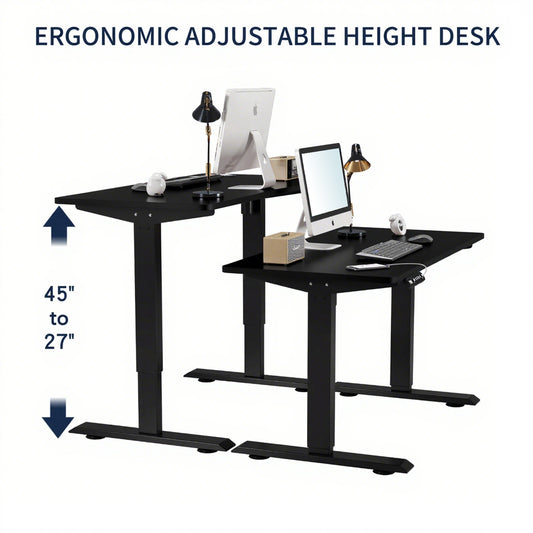 Electric Standing Desk - Black