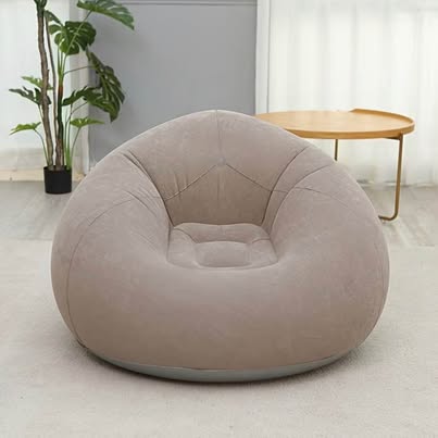 Inflatable Lounge Chair - Soft Bean Bag Seat